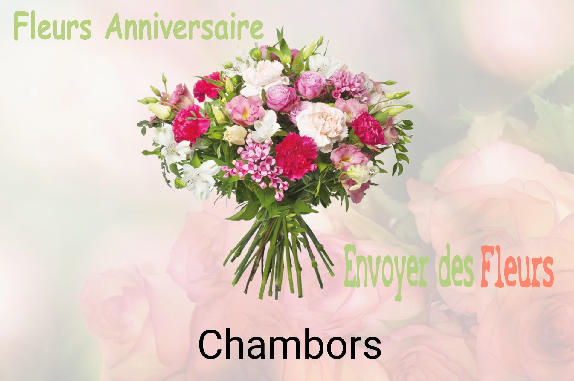 Bouquet de fleurs d’anniversaire livré à Chambors